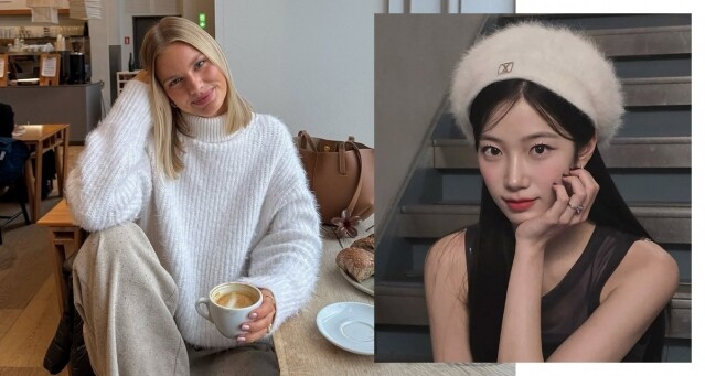 冬天必備馬海毛毛衣及外套：親膚柔軟的毛茸茸質感，打造慵懶軟糯感約會穿搭