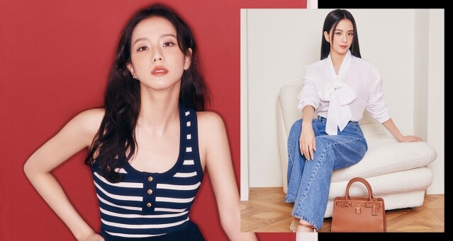 由內而外的輕盈風采：JISOO 演繹 Tommy Hilfiger 2025 春季系列，展現新時代女性自信魅力！