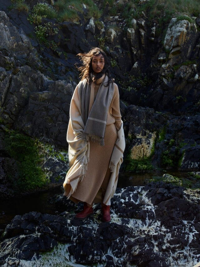 Loro Piana 包覆式大衣及上衣 Loro Piana 包覆式大衣及上衣