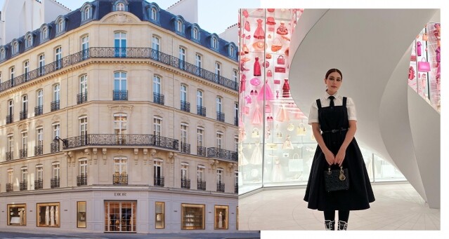走進全新巴黎 Dior 旗艦店！店內的奢華裝潢將會成為 Dior 忠粉打卡必去之地