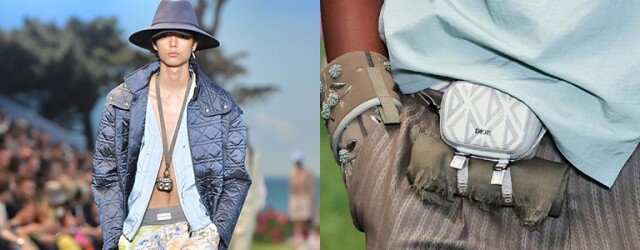Dior 2023 春夏男裝騷重點配飾!一看便愛上柔美色調的露營腰包、園藝帽子等配飾 Dior 2023 春夏男裝騷重點配飾!一看便愛上柔美色調的露營腰包、園藝帽子等配飾