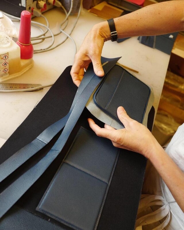 Hermes 出品的每一個手袋都是品牌工坊中的工匠們純手工製作
