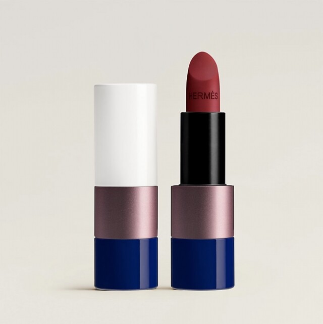 Rouge Hermès, Matte metallic lipstick, Limited edition 唇膏 Rouge Grenat