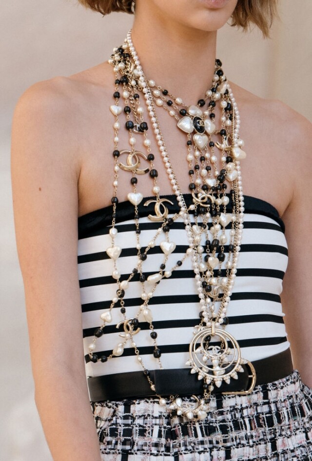 Chanel 珍珠頸鏈
