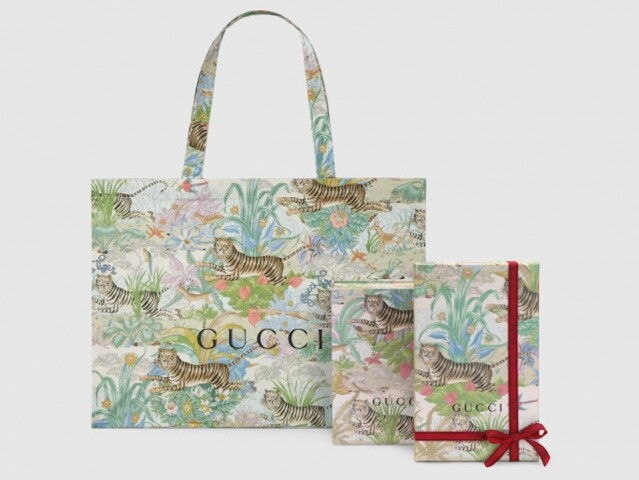 Gucci Tiger 別注系列購物袋 Gucci Tiger 別注系列購物袋