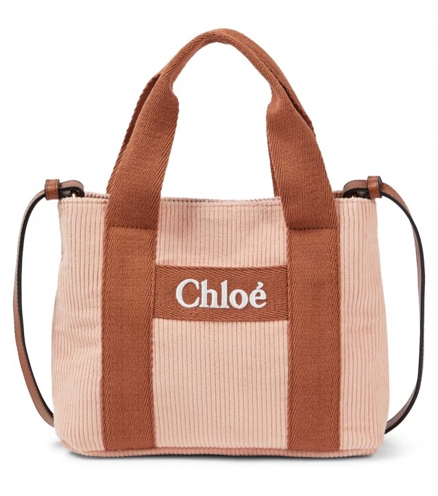 名牌燈芯絨手袋推薦：Chloé Tote Bag $2,080