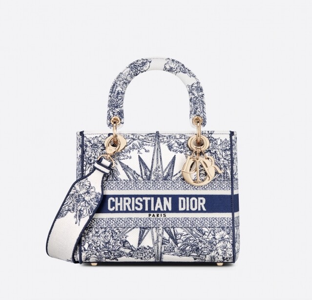 Dior Lady D-Lite 中碼手袋 價錢：$37,000