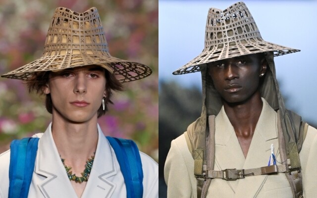 Dior 鏤空款帽子