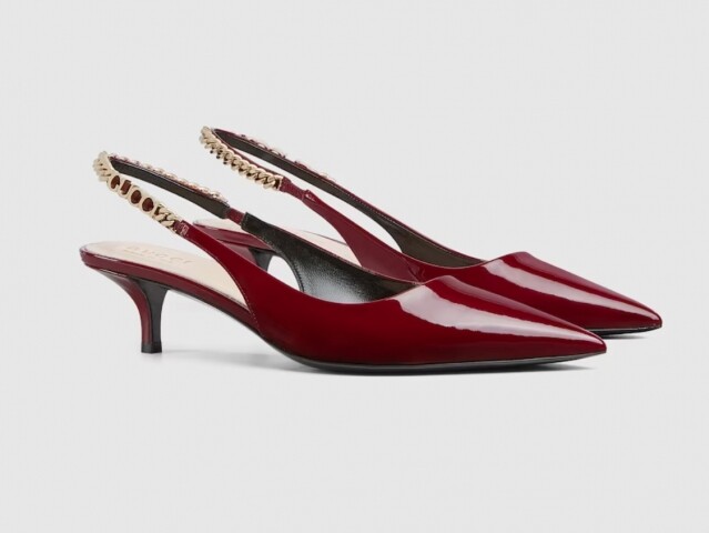 Gucci Signoria高跟鞋。 Gucci Signoria高跟鞋。