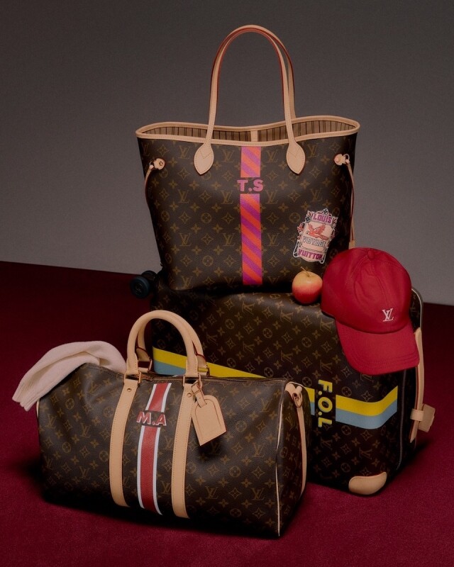 LV 行李箱、行李袋成為名人專屬外遊拍擋！LV Mon Monogram 系列為旅途增添個人專屬印記！