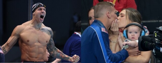 美國飛魚 Caeleb Dressel 三度出戰奧運、共奪 8 面金牌!男神私下是愛老婆、愛兒子的好男人 美國飛魚 Caeleb Dressel 三度出戰奧運、共奪 8 面金牌!男神私下是愛老婆、愛兒子的好男人