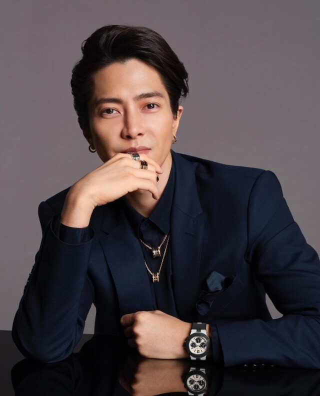 山下智久是 Bvlgari 的忠實 Fans 山下智久是 Bvlgari 的忠實 Fans