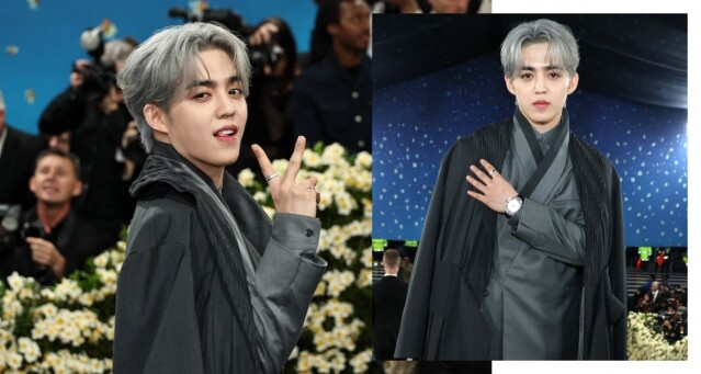 Svt 隊長 S.Coups 帥氣首登 Met Gala！以 BOSS 全灰造型及 Piaget 珠寶及腕錶亮相，更與 Blackpink Jennie、Lisa 驚喜同框