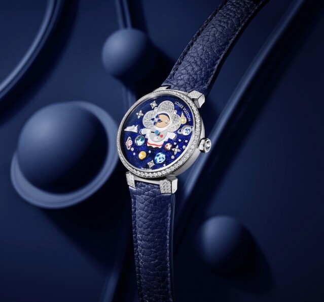 Louis Vuitton 2024 高級製錶新品|從複雜機芯的構想到大膽創新的設計，新錶吉祥物 Vivienne 化身太空探險家！