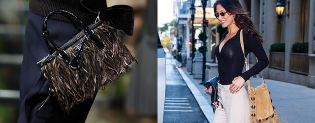 2025 大熱流蘇手袋推薦｜Prada、Valentino、Chloè 的 Fringe Bag 都是今年必入手