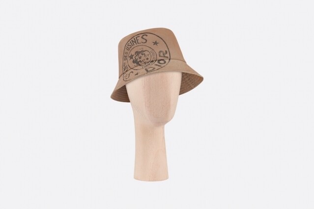 防曬漁夫帽推薦：Dior Union Small Brim Bucket Hat Beige $6,700