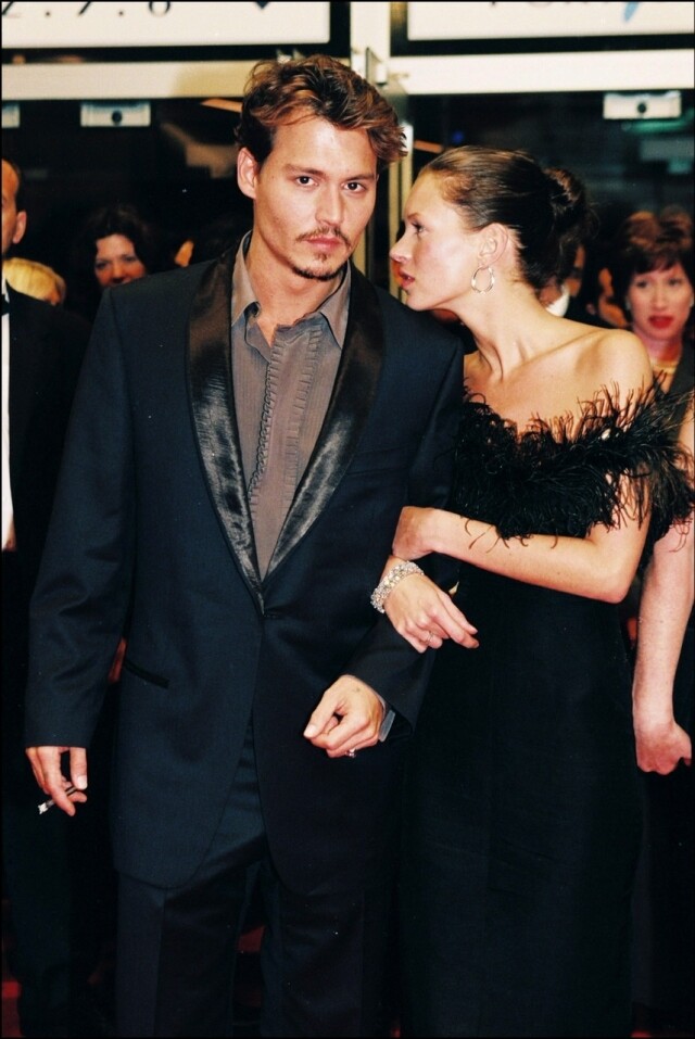 尊尼特普與凱特摩絲1998年出席康城影展