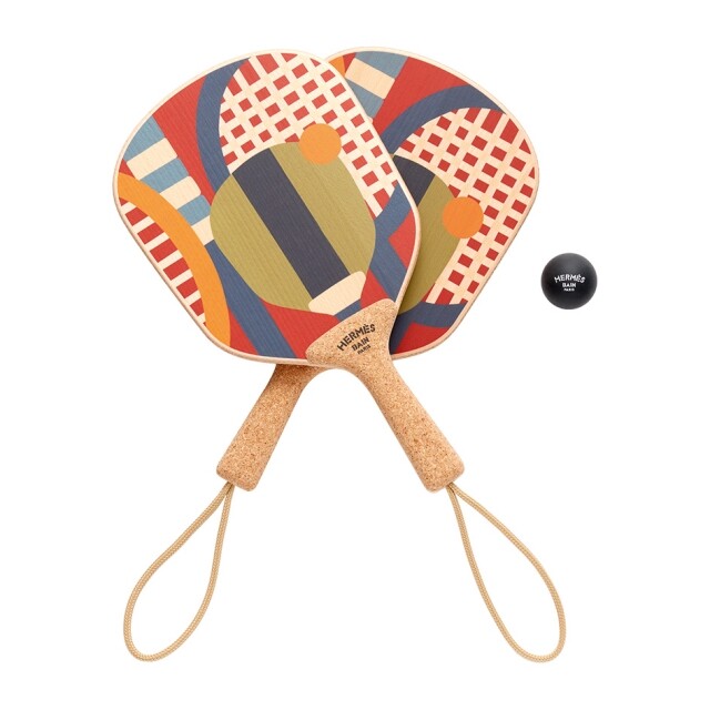 Hermès 2024 新品:Beach racquets 沙灘網球 Hermès 2024 新品:Beach racquets 沙灘網球
