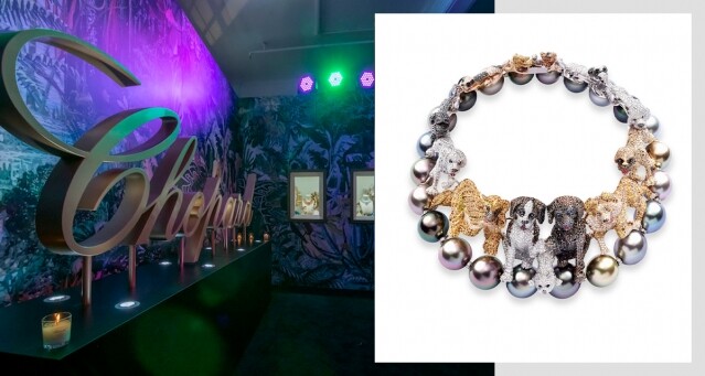 Chopard 高級珠寶展覽以「天堂」為主題，呈現婉如萬物豐茂純潔的伊甸園