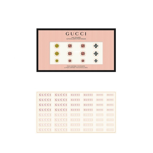 Gucci 美甲貼紙 – 4 款設計 $140