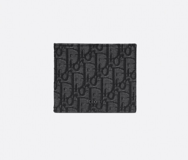 DIOR 黑色銀包 $4,300 DIOR 黑色銀包 $4,300