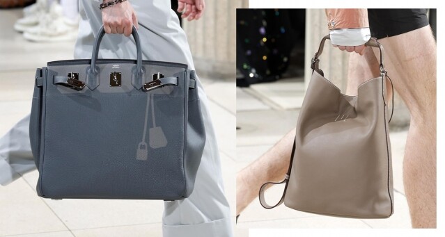 Hermès 2024 男裝系列，8 款男女適用手袋：留下太陽印的 Haut à courroies 手袋 ，鏤空手袋和水桶袋