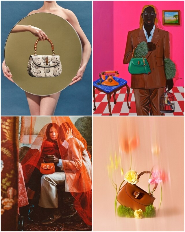 Gucci 曾邀請藝術家詮釋他們眼中的 Gucci Bamboo 手袋 Gucci 曾邀請藝術家詮釋他們眼中的 Gucci Bamboo 手袋