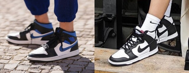 怎分辨 Nike Dunk 和 Air Jordan 1 經典波鞋？一文學會兩大熱門球鞋起源與細節對比