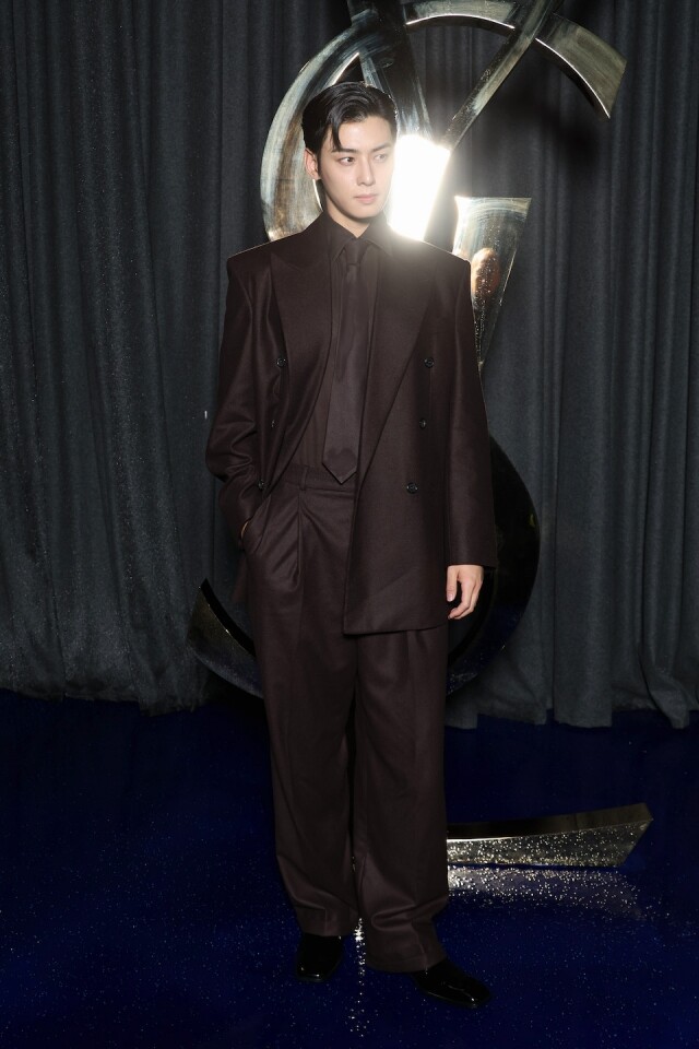 簡直是審美疲勞!「臉蛋天才」車銀優、Rosé 以完美神顏現身 Saint Laurent 2025 春夏大秀 簡直是審美疲勞!「臉蛋天才」車銀優、Rosé 以完美神顏現身 Saint Laurent 2025 春夏大秀