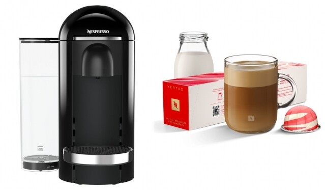 新年禮物2025：Nespresso Vertuo Plus 咖啡機 ＋「匠心之作」限量版咖啡：Vertuo White Chocolate & Strawberry
