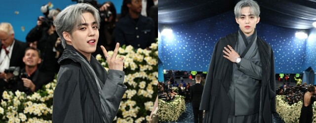 Svt 隊長 S.Coups 帥氣首登 Met Gala！以 BOSS 全灰造型及 Piaget 珠寶及腕錶亮相，更與 Blackpink Jennie、Lisa 驚喜同框