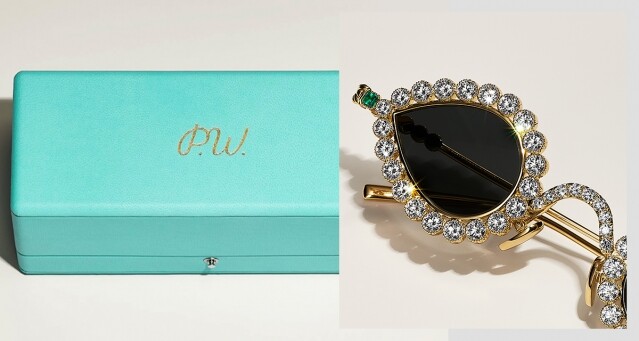 刺眼的不是陽光而是鑽石的光芒！Tiffany & Co. 鑲滿鑽石的限量眼鏡即將上架