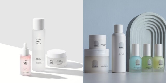 Jung Saem Mool 亦有推出了一個自家護膚系列及新設的 clean beauty 品牌 Begins