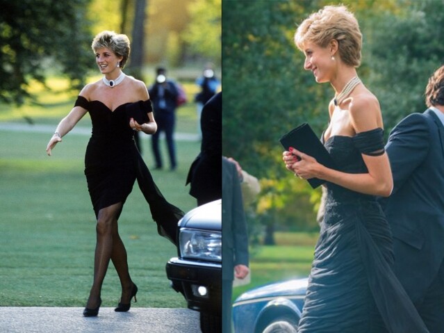 說到戴妃的經典造型，「復仇小黑裙」絕對是榜上有名
