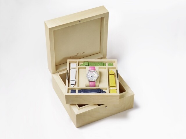 Blancpain Ladybird Colors 系列全新腕錶登場!首推迷人珊瑚藍與個性化更換錶帶配色腕錶 Blancpain Ladybird Colors 系列全新腕錶登場!首推迷人珊瑚藍與個性化更換錶帶配色腕錶