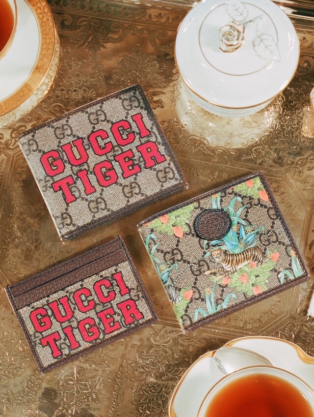 Gucci Tiger 系列銀包