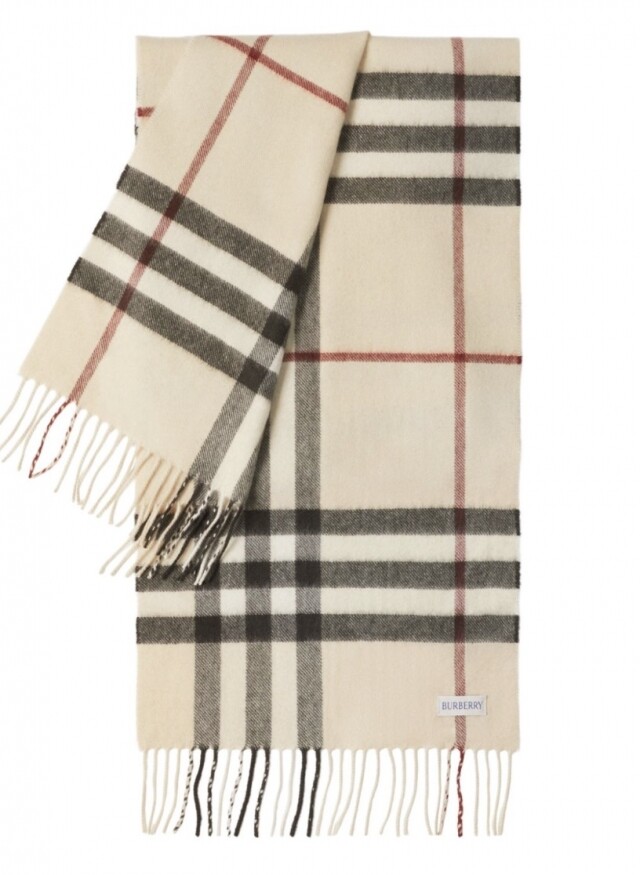 Burberry The Burberry Check cashmere 格紋頸巾 scarf Burberry The Burberry Check cashmere 格紋頸巾 scarf