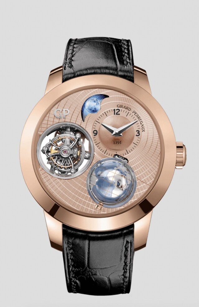 C 朗的名錶收藏:Girard-Perregaux Planetarium Tri-axial C 朗的名錶收藏:Girard-Perregaux Planetarium Tri-axial