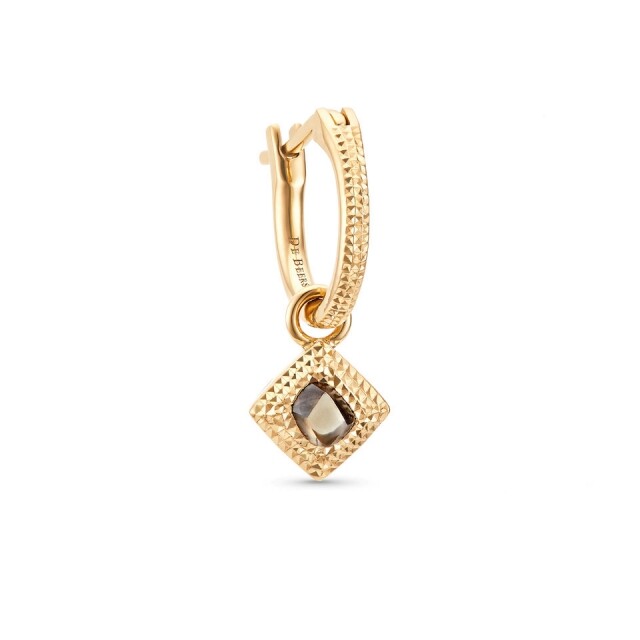 De Beers Talisman 系列黃金鑽石原石耳環 $11,500
