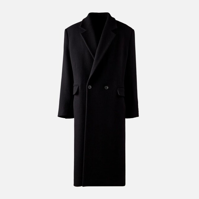 Coat in wool