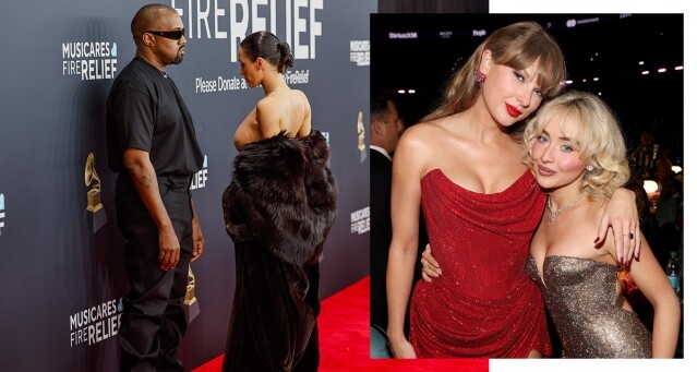 2025 葛萊美獎造型合集！Kanye West 夫婦全裸被趕離場、Beyoncé、Taylor Swift、Chappell Roan 穿搭出自哪裡？