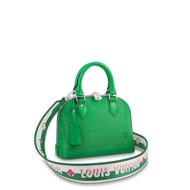 如果你的另一半是潮流愛好者的話，這款大熱色調的鮮綠色 Louis Vuitton  手袋，必定是她今季最想擁有的精品手袋！