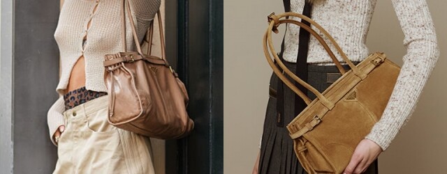 Prada Bonnie 系列成大熱「黑馬手袋」│ 復古中散發隨性感,上班或休閒穿搭都適合 Prada Bonnie 系列成大熱「黑馬手袋」│ 復古中散發隨性感,上班或休閒穿搭都適合