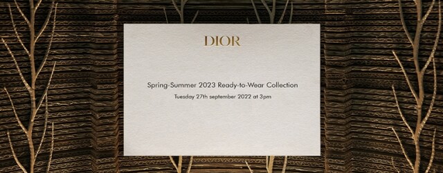 巴黎直擊！Dior 2023 春夏系列