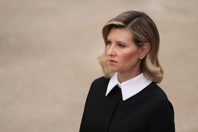 Olena Zelenska 與丈夫堅守家園 Olena Zelenska 與丈夫堅守家園