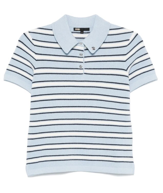 Maje 橫間 Polo 衫 $1,690