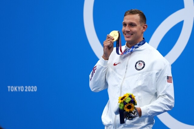 美國飛魚 Caeleb Dressel 三度出戰奧運、共奪 8 面金牌!男神私下是愛老婆、愛兒子的好男人 美國飛魚 Caeleb Dressel 三度出戰奧運、共奪 8 面金牌!男神私下是愛老婆、愛兒子的好男人