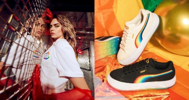 PUMA 品牌大使 Cara Delevingne 親身示範 Pride Pack 系列 PUMA 品牌大使 Cara Delevingne 親身示範 Pride Pack 系列