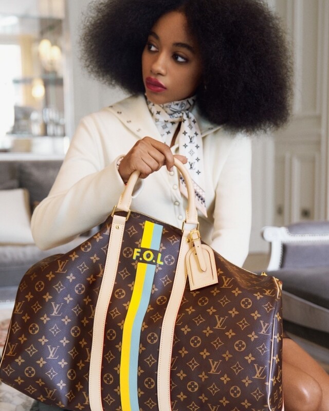 LV 行李箱、行李袋成為名人專屬外遊拍擋！LV Mon Monogram 系列為旅途增添個人專屬印記！