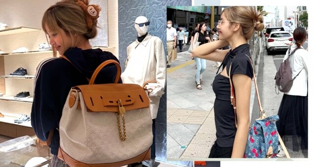 Lisa 愛袋大公開！LV x TM 櫻桃背包成新寵、這款1千元的小眾品牌手袋也是她的心頭好